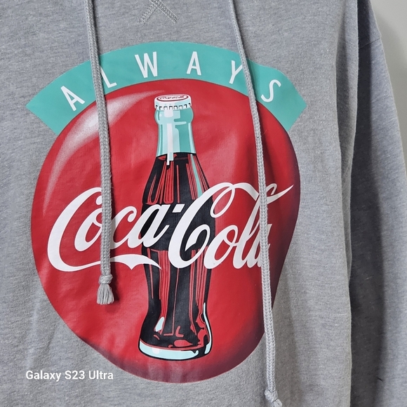 Coca Cola Hoodie Sz LG - Picture 4 of 5